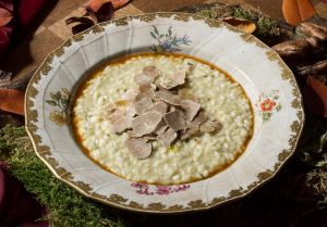 Risotto à la truffe blanche d’Alba